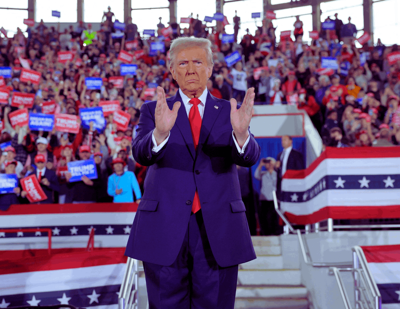 Donald Trump makes History Again.